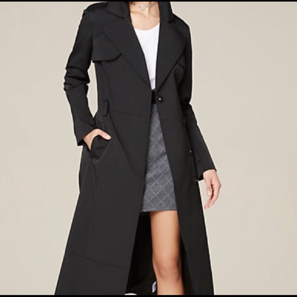 Long bebe camel trench coat. Very good condition - Picture 3 of 3